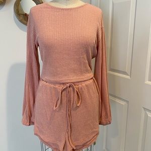 Dusty Pink Loungewear Set